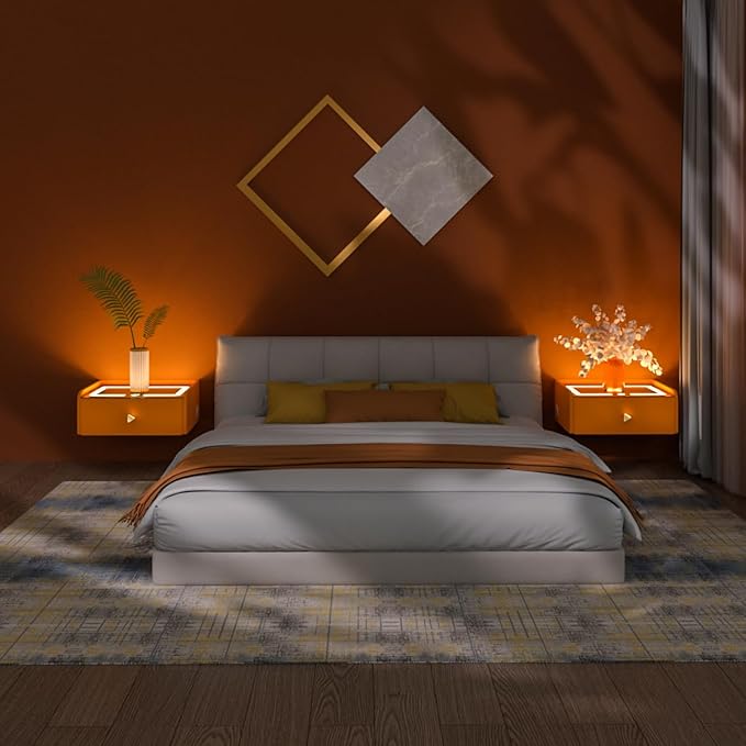 HOMEMORE Floating Nightstand
