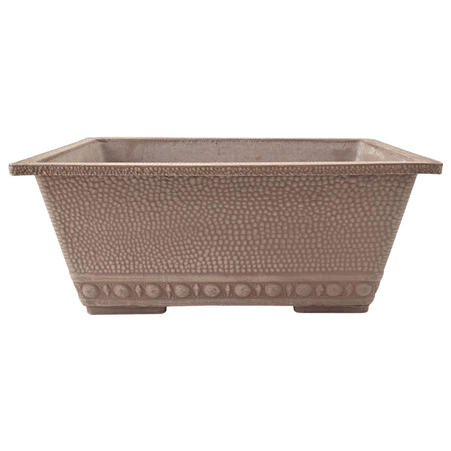 PSW Arcadia Garden Products FEL34TP Window Box, 13 by 9 by 5.5-Inch, Taupe
