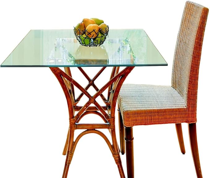 Dulles Glass 24 inch Square Glass Table Top