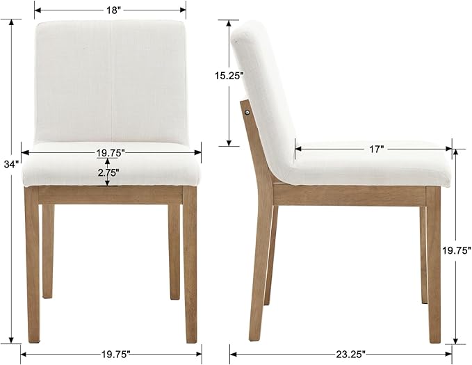 Farmhouse Wooden Dining Chairs