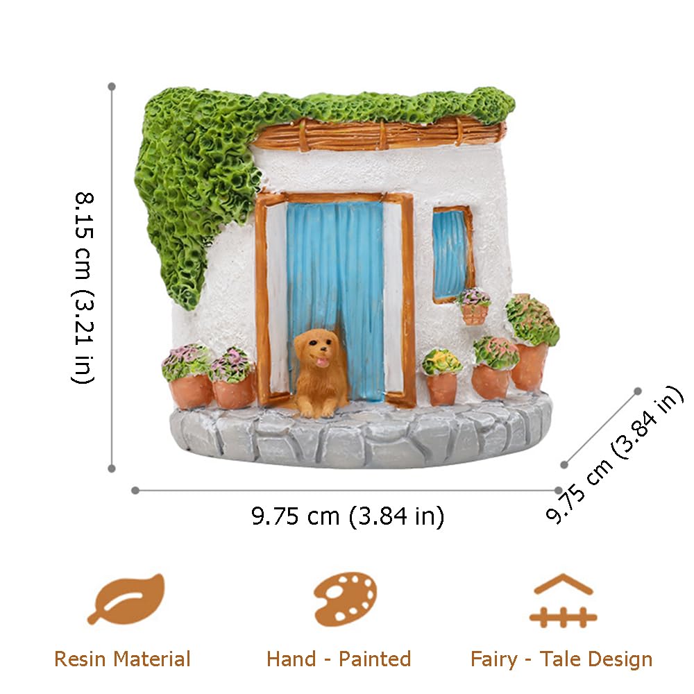 OULIGET Creative Garden House Plants Flower Pot with Drainage Holes,Cute Dog Succulent Plant Pot Decorated Desk,Garden,Living Room