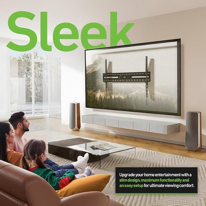 Ultra Slim Flush TV Wall Mount Bracket