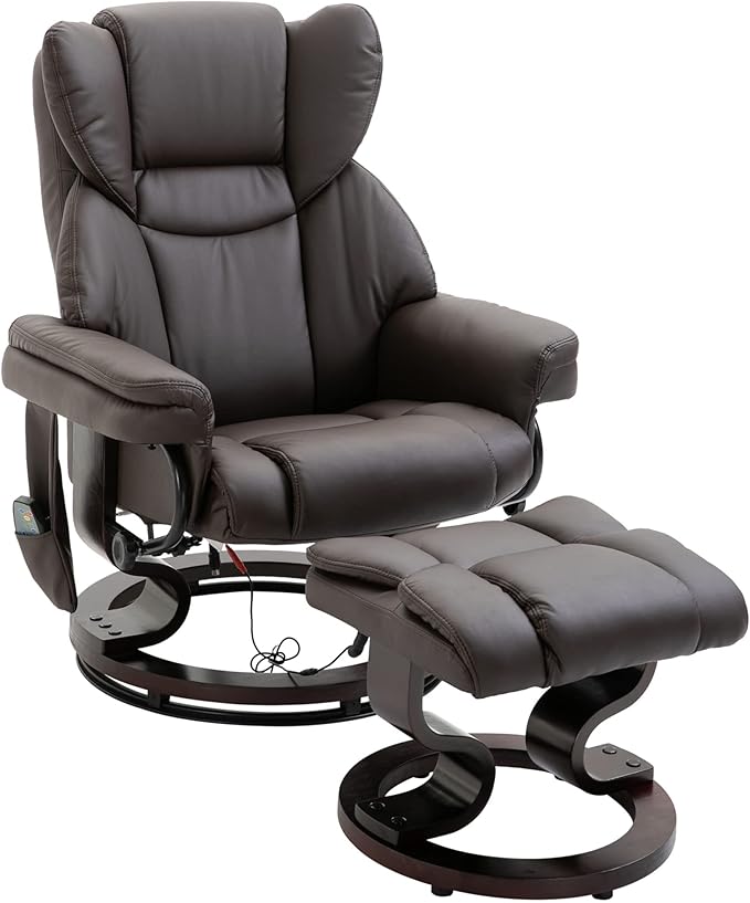HOMCOM Massage Recliner Chair