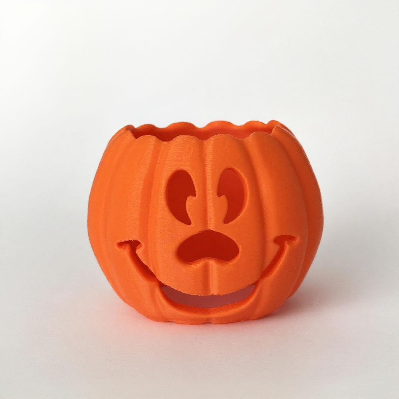 Halloween Pumpkin Holder for Labubu Figure - Cute Serving Bowl for Mini Collectible Display, Holiday Tabletop Decor for Dining & Party Serveware，Halloween Decoration