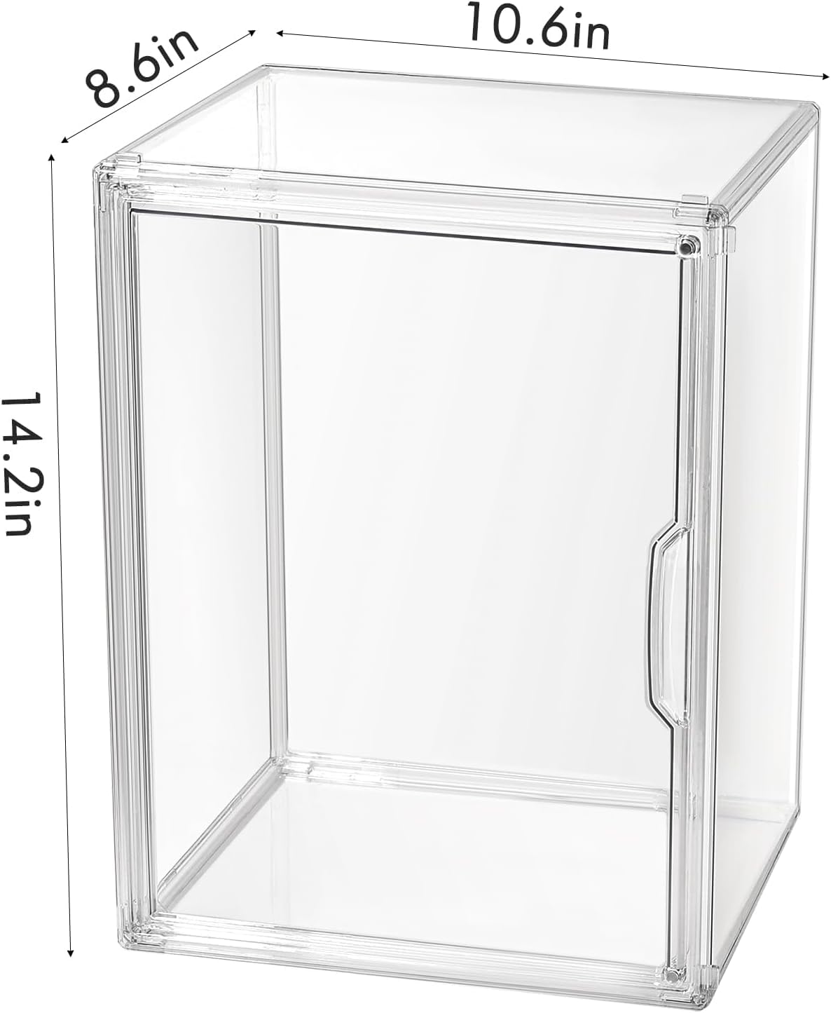 Mini Greenhouse for Indoor, Clear Stackable Green House with Magnetic Waterproof Door for Small Plants