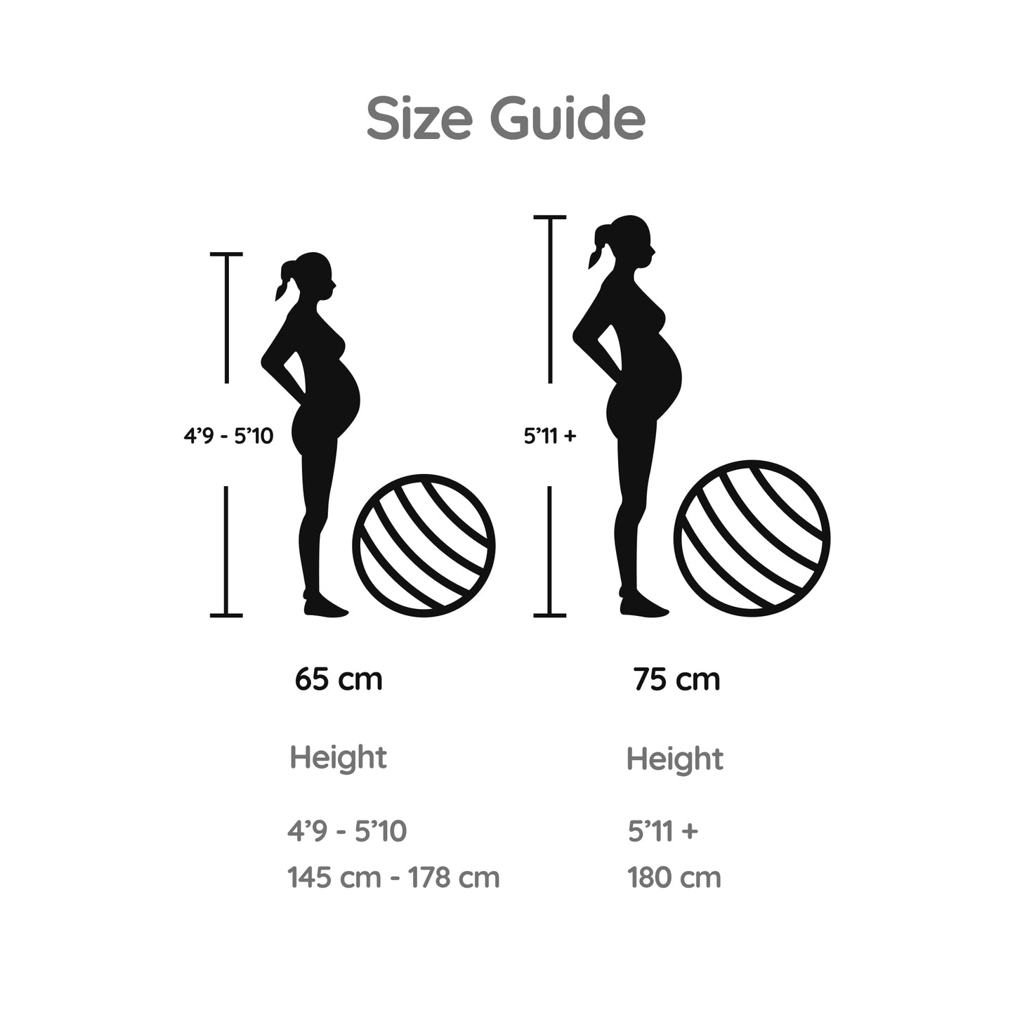 BABYGO Birthing Ball - Pregnancy Yoga Labor & Exercise Ball & Book Set Trimester Targeting, Maternity Physio, Birth & Recovery Plan Included Anti Burst Eco Friendly