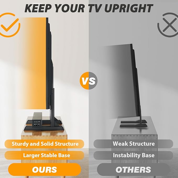 Universal Table Top TV Stand Base