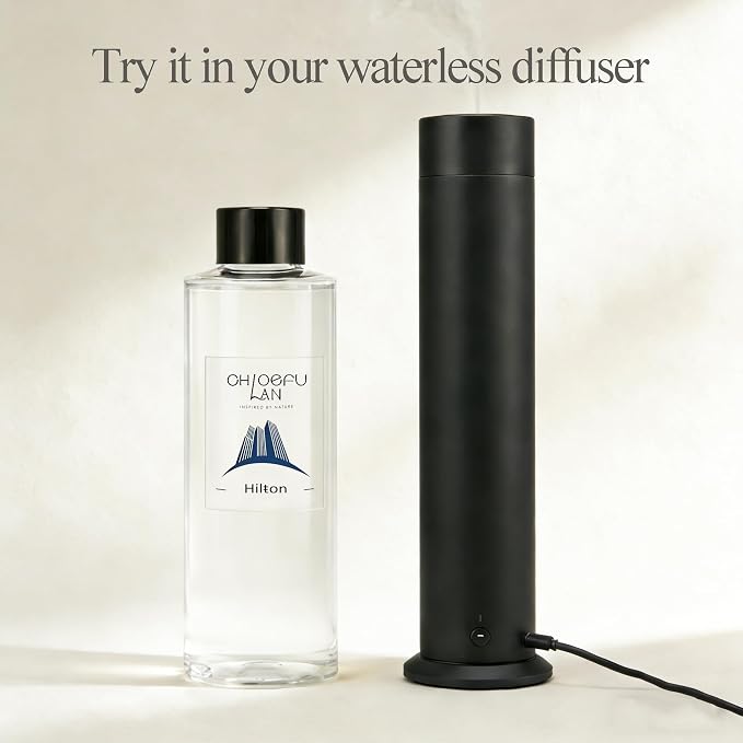Luxury Hotels Scented Oil Diffuser Refill 6.76 fl oz Natural Essential Oil, Ideal for Living Rooms, Bedrooms, Hotels, or Offices