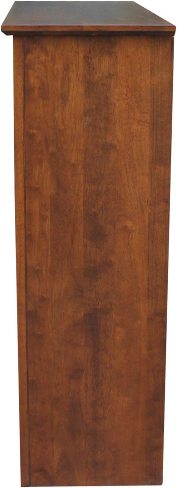 Solid Wood Bookcase 36" High, Adjustable Shelves, Kitchen/Dining Furniture