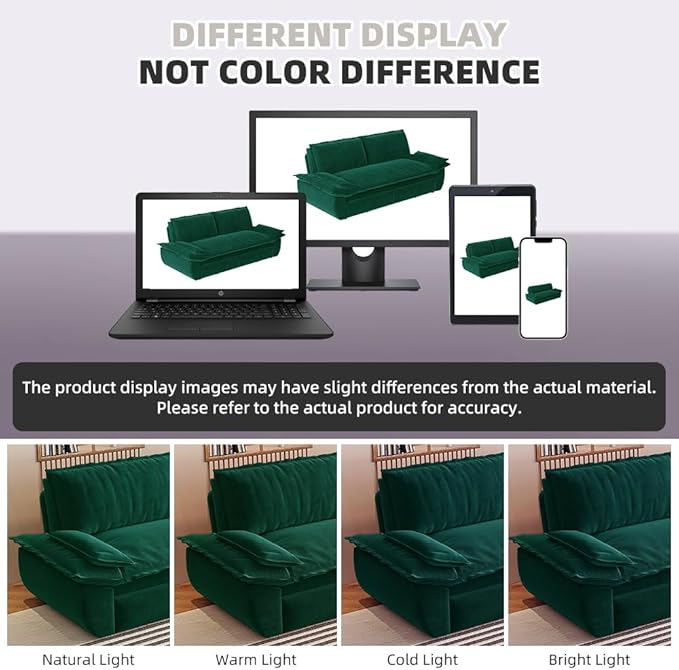 KEIKI 73.2" Pull Out Sofa Bed Queen, 3-in-1 Convertible Sleeper Couch