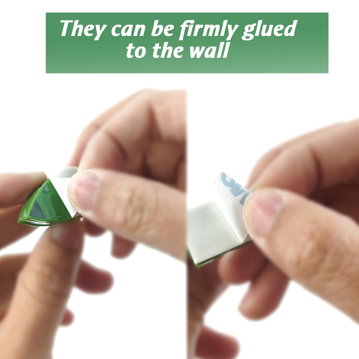 GXXMEI 200PCS Plant Climbing Wall Fixture Clips Self-Adhesive Hook Vines Traction Clips Invisible Holder Garden Green Leaf Simulation Self-Adhesive Hook Wire Fixing Supporting