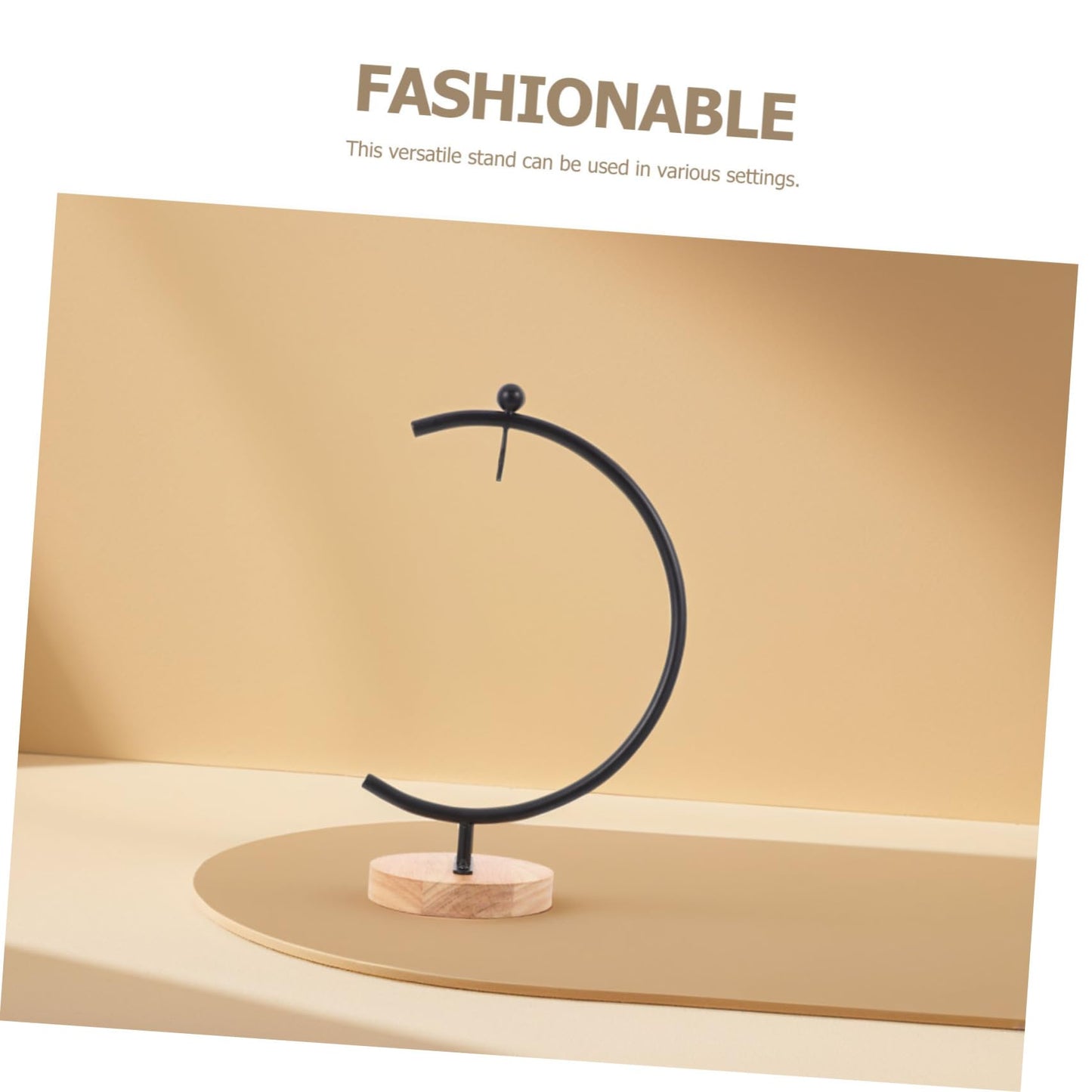 BESPORTBLE Ornament Display Stand Ornament Stand Holder Iron Pothook Stand for Hanging Glass Globe Air Plants Terrarium Ornament and Home Wedding Decoration