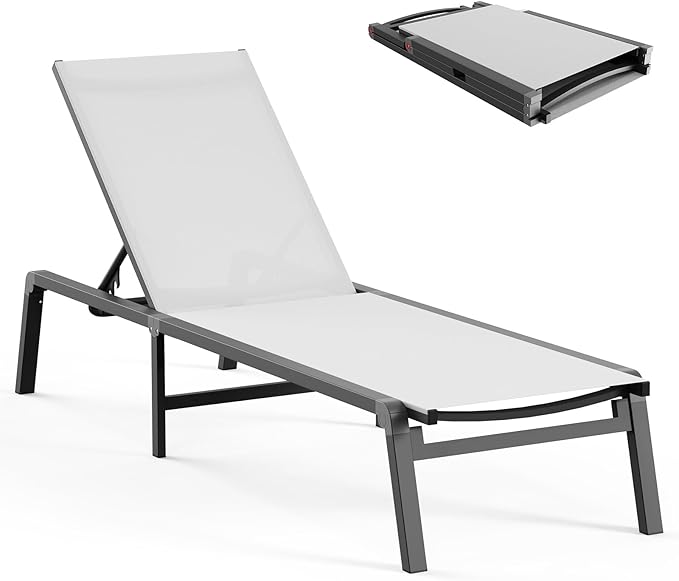 Aluminum Chaise Lounge Ourdoor