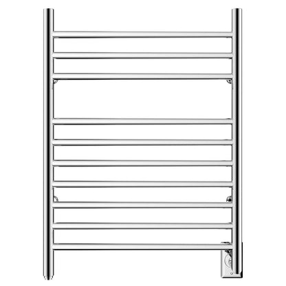 HEATGENE Towel Warmer Wall-Mounted Hardwired Heated Towel Rack Hot Towel Bar Brushed