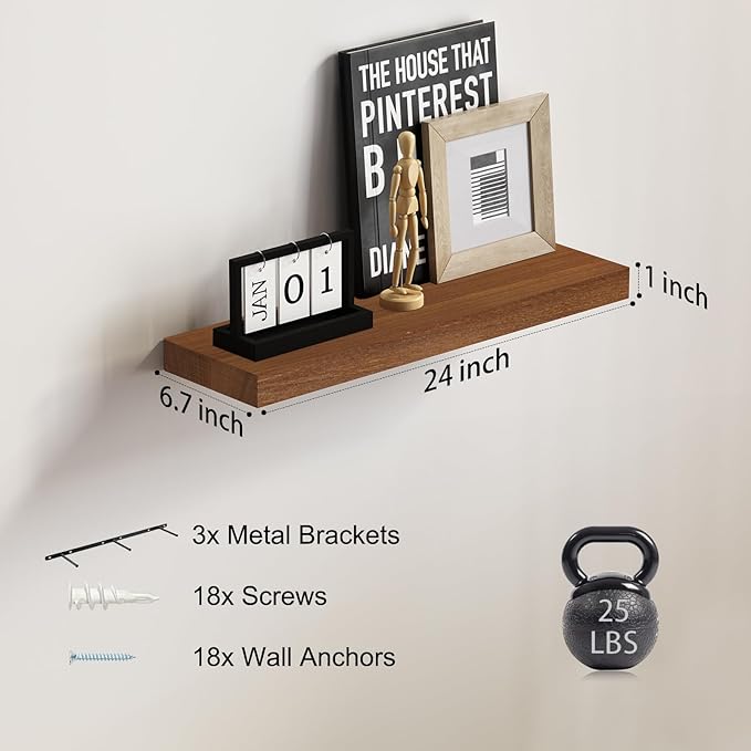 SAUMONIERES Floating Wall Shelves