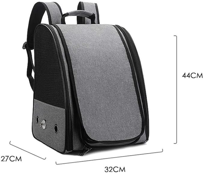 Bird Carriers Pet Parrot Backpack Bird Travel Carrier Outerdoor Breathable Hiking 1Pcs Red