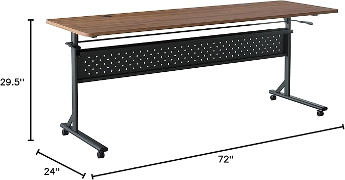 Lorell Shift 2.0 Flip & Nesting Mobile Table