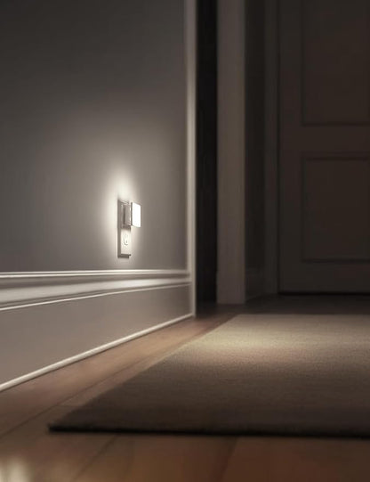 L LOHAS LED Night Lights Plug into Wall, [6-Pack] Plug in Night Light, Dusk-to-Dawn Sensor, 5000K Daylight 0.3W Bright Nightlight Auto-On/Off for Adults Kids Room Bedroom Bathroom Hallway Kitchen