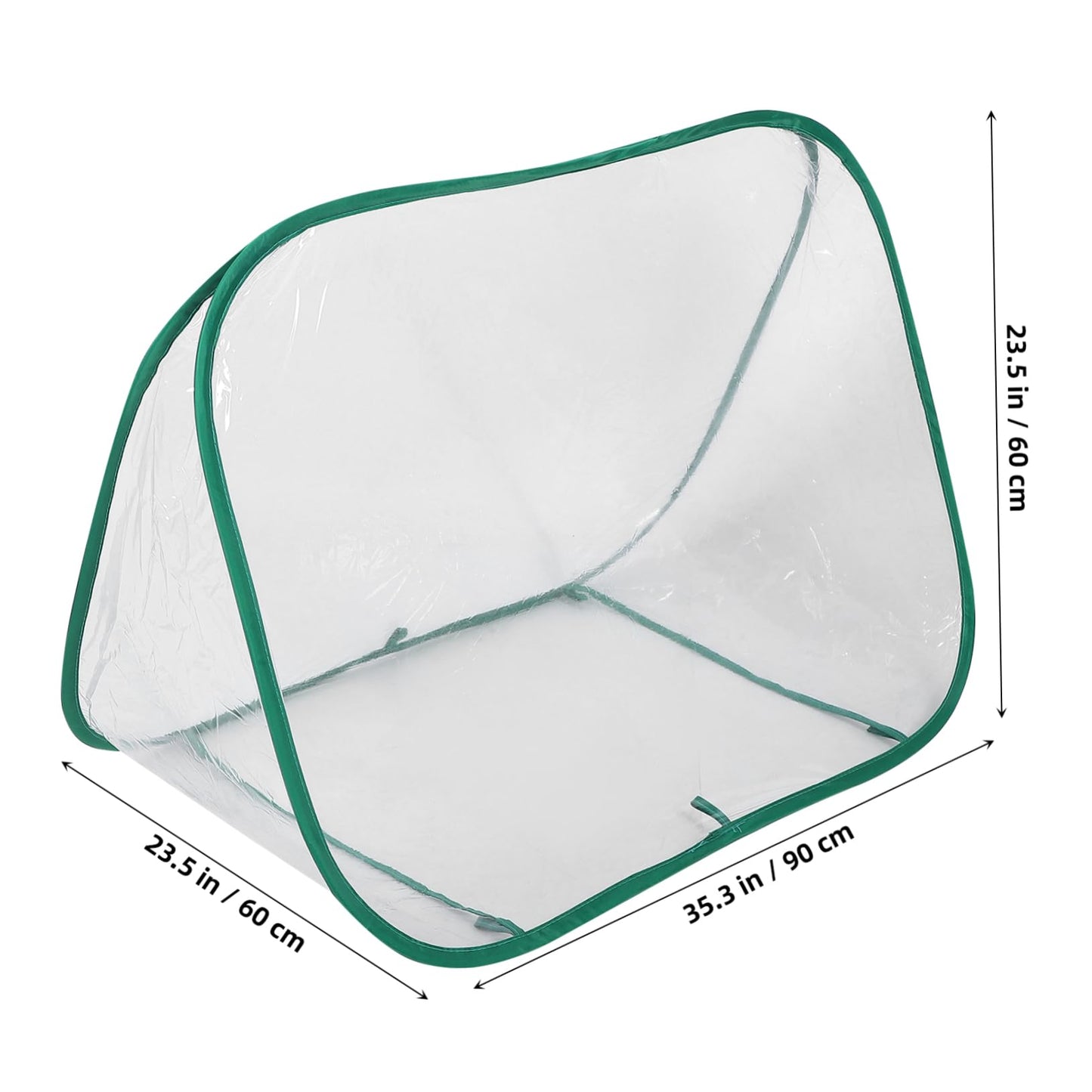 BAZEITFLOW Mini Garden Greenhouse Portable Foldable Plant Care Tent for and Small Plants Design for Spaces Weather-Resistant Growth Chamber for Use