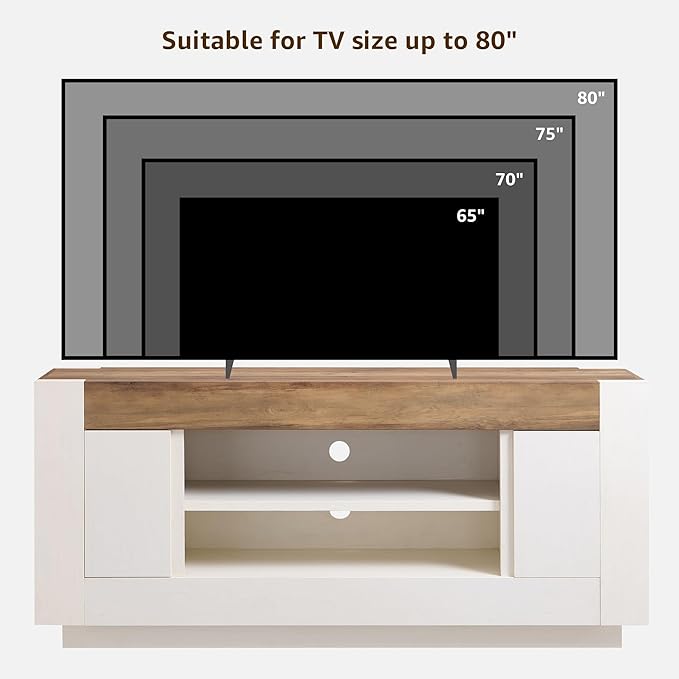 OKD Modern 70" TV Stand, Entertainment Center