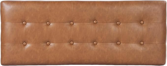 HomePop Large Tufted Storage Bench
