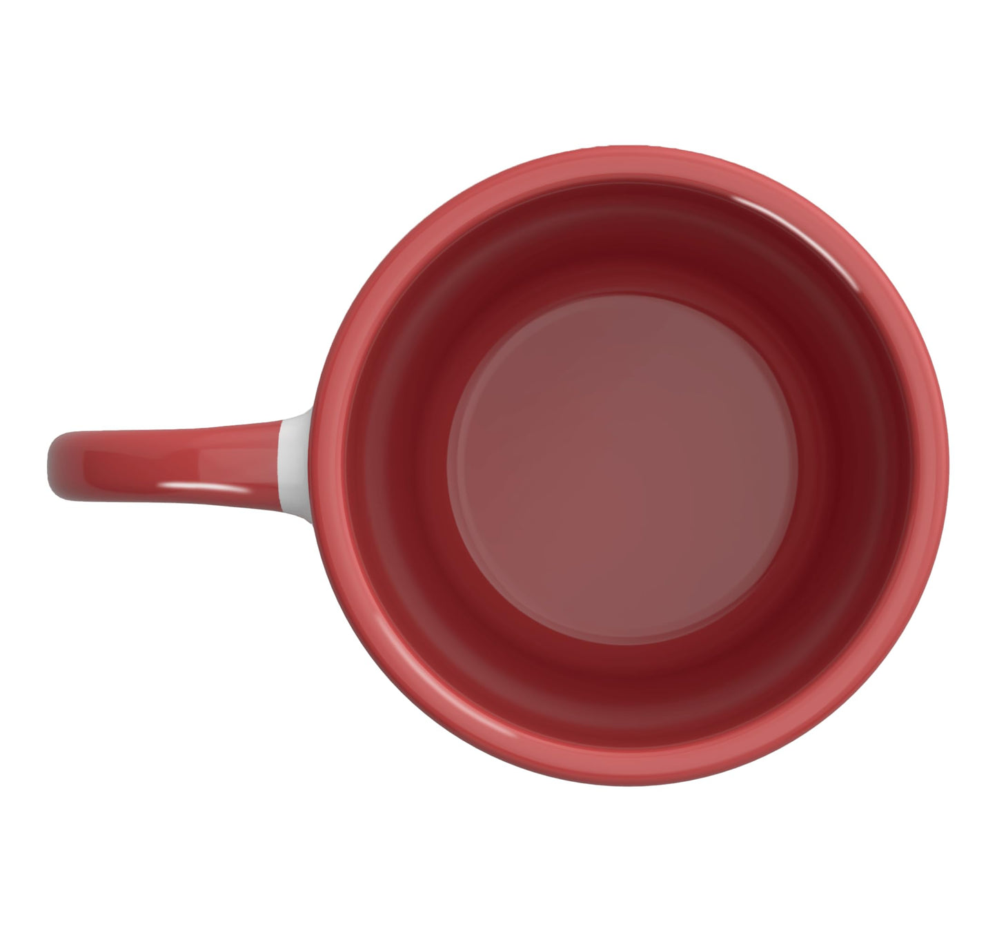 Might Be Coffee Might Be Blood, Funny Vampire Halloween Ceramic Mug, Red/White