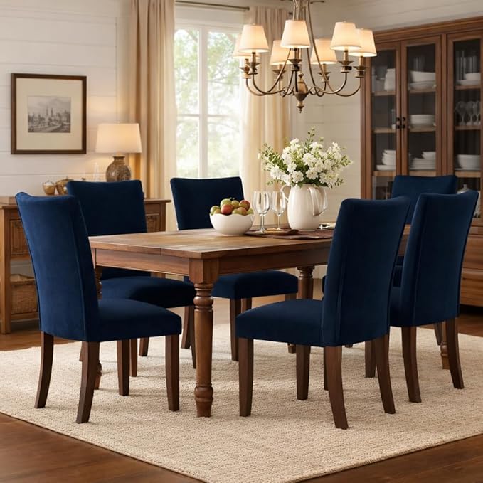 HomePop Parsons Classic Upholstered Accent Dining Chair