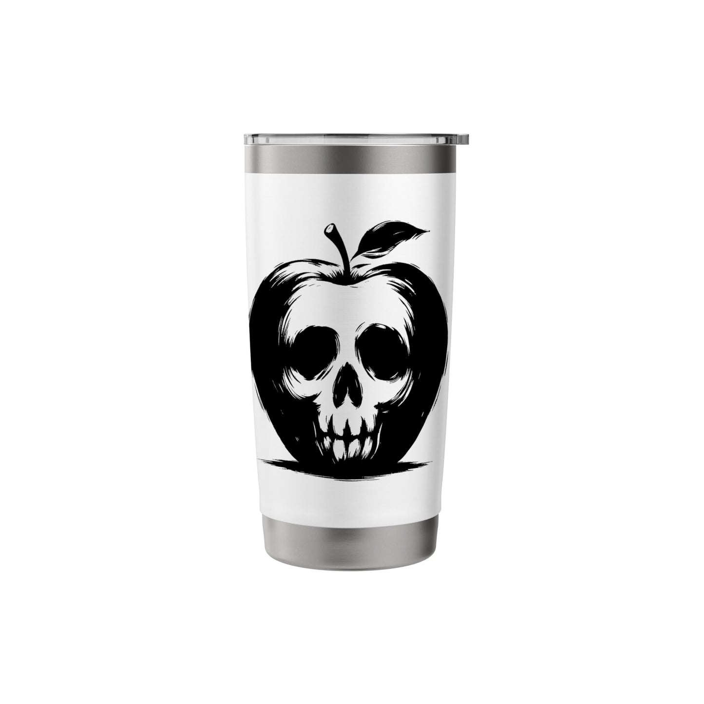 Apple Skull - Creepy Skeleton Apple Halloween Lover Stainless Steel Insulated Tumbler