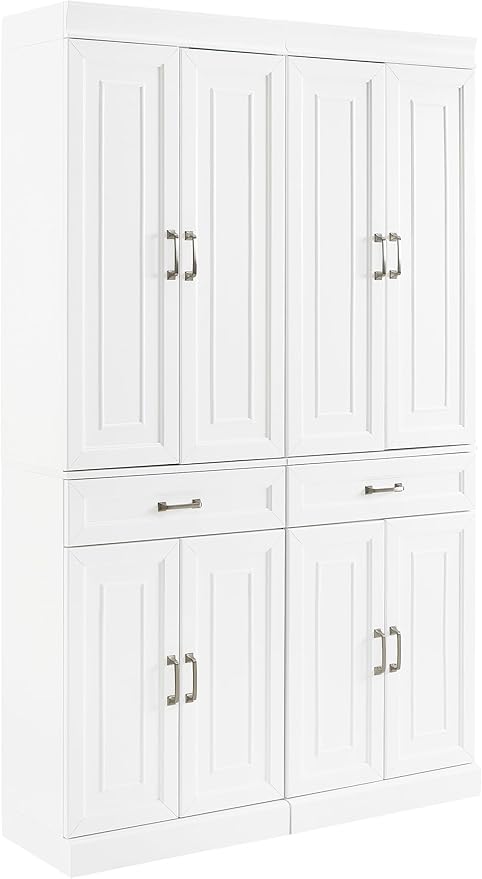 Crosley Furniture Stanton 2-Piece Pantry Storage Cabinet Set