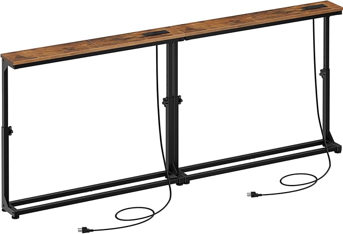 HOOBRO Narrow Console Table Set of 2