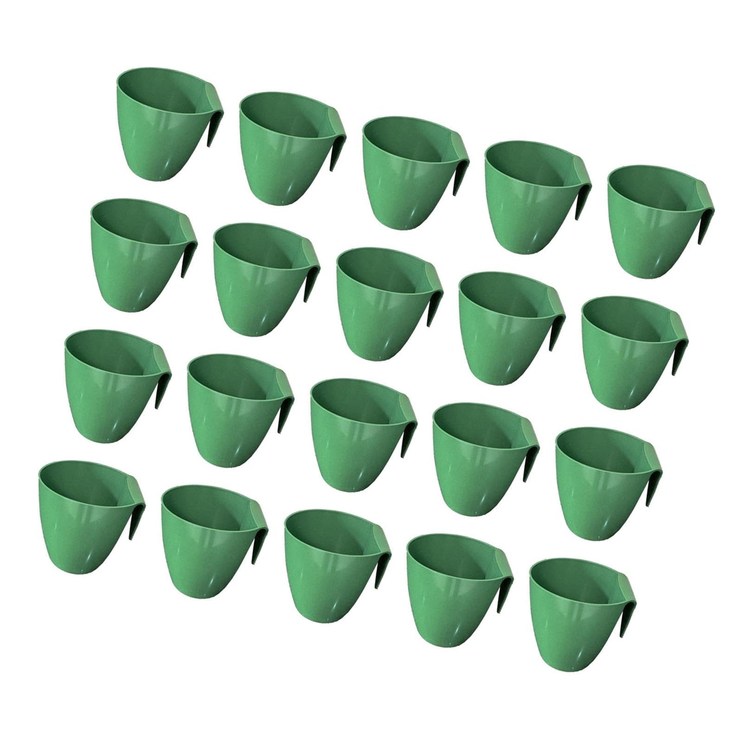 FashionCha 20 Pieces Plant Propagation Cup Strawberry Roots Nursery Pot Bare Root Strawberry Plants Cultivation Tools Fast Transplanting Stem, Size L