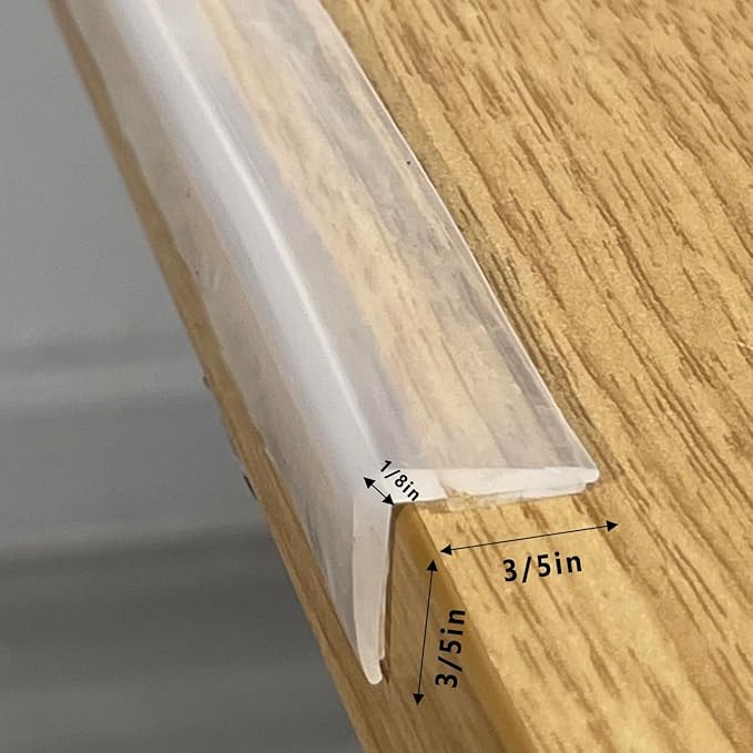 Clear 100% Silicone Edge Protector