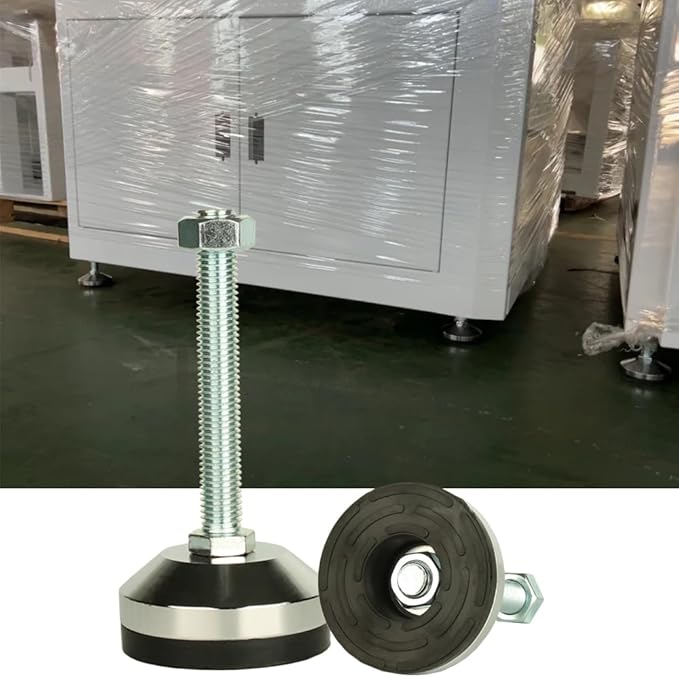 Heavy Duty Leveling Screw Leg, Leg Leveler 2.36" Dia Base, Adjustable Leveling