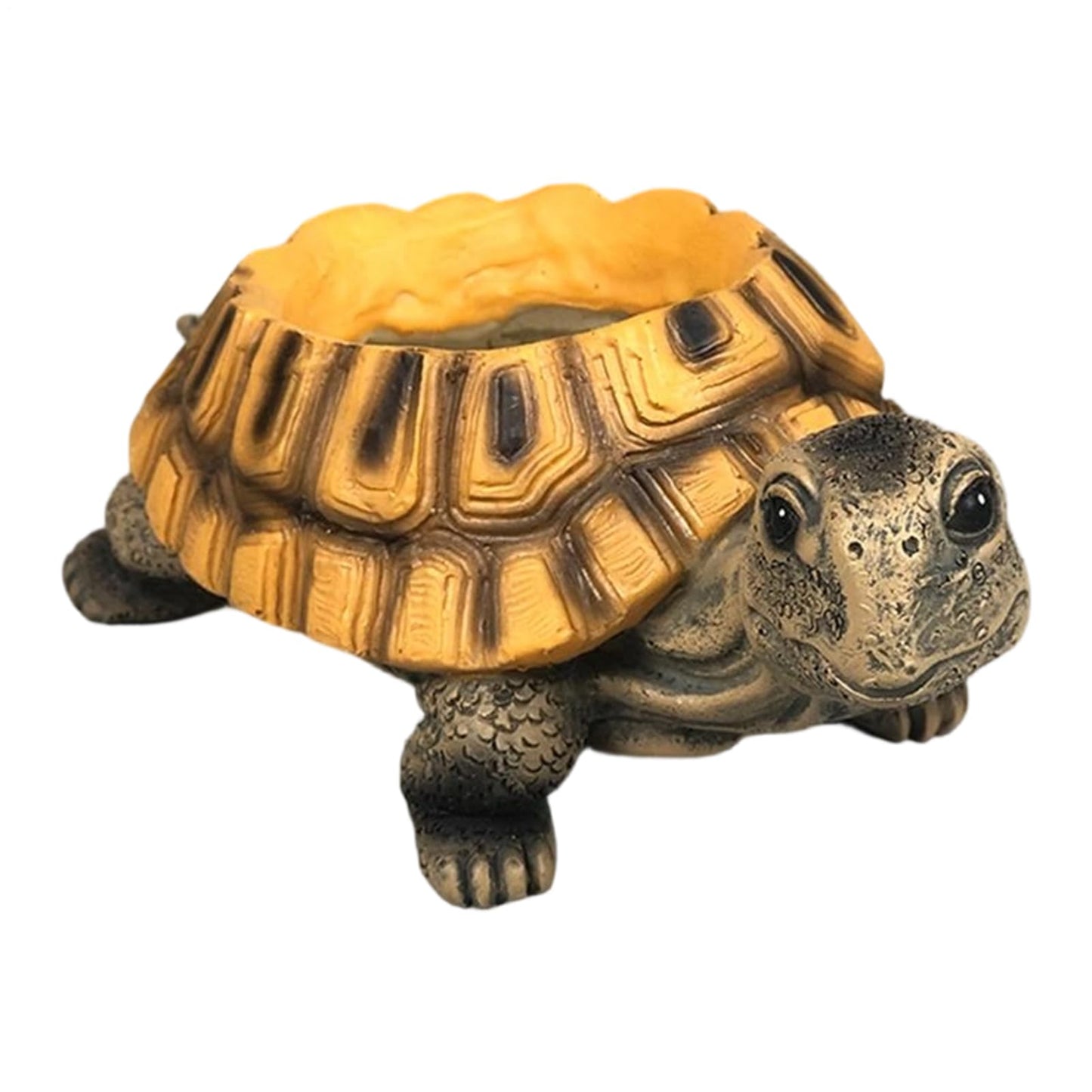 Turtle Planter Pot | Cute Succulents Pot with Drainage Holes | Small Planter,for Indoor Cactus Living Room Study Room Balcony Desk Shelf Windowsill Home Office Women Gardening Enthusiasts