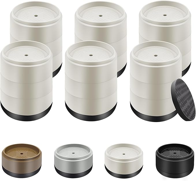Furniture Risers Bed Risers Heavy Duty 1 inch, 2 inch, 3 inch, 4 inch Round