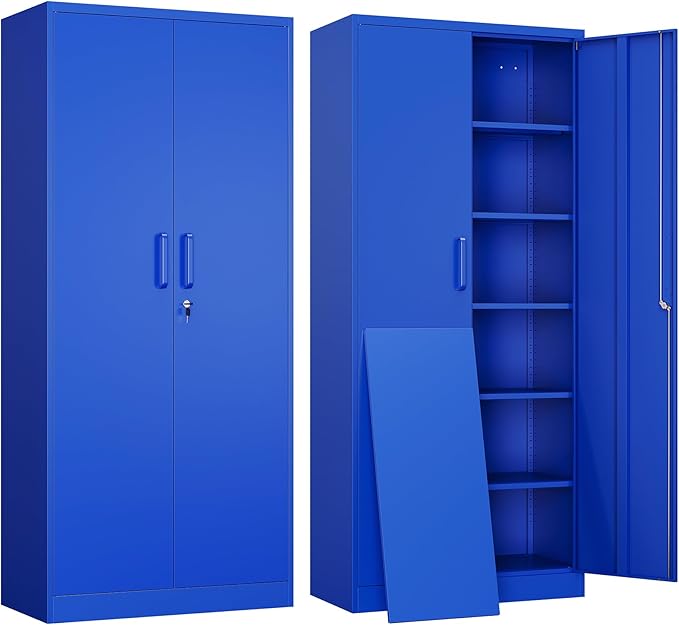 Yizosh Metal Garage Storage Cabinet