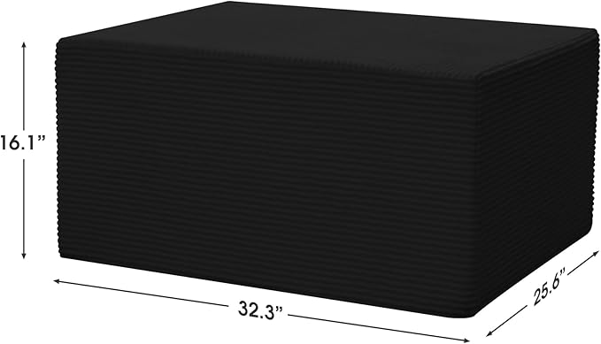 Ottoman for Cloud Sectional Boneless Couches Living Room, Modular Ottoman for
