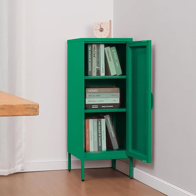 Slim Metal Storage Cabinet