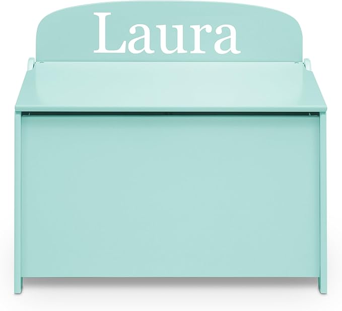 Delta Children Personalized MySize Deluxe Toy Box