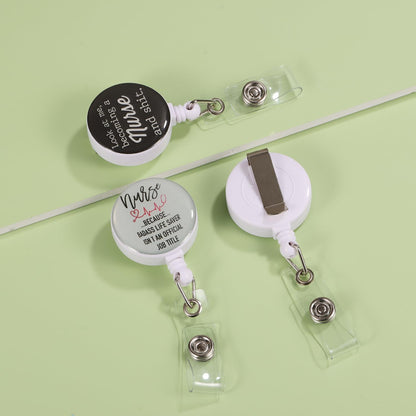 16pcs Badge Reels Retractable Badge Holders,Id Badge Holders Retractable with Clip,Cute Badge Reel for Men,Women,Girls 16