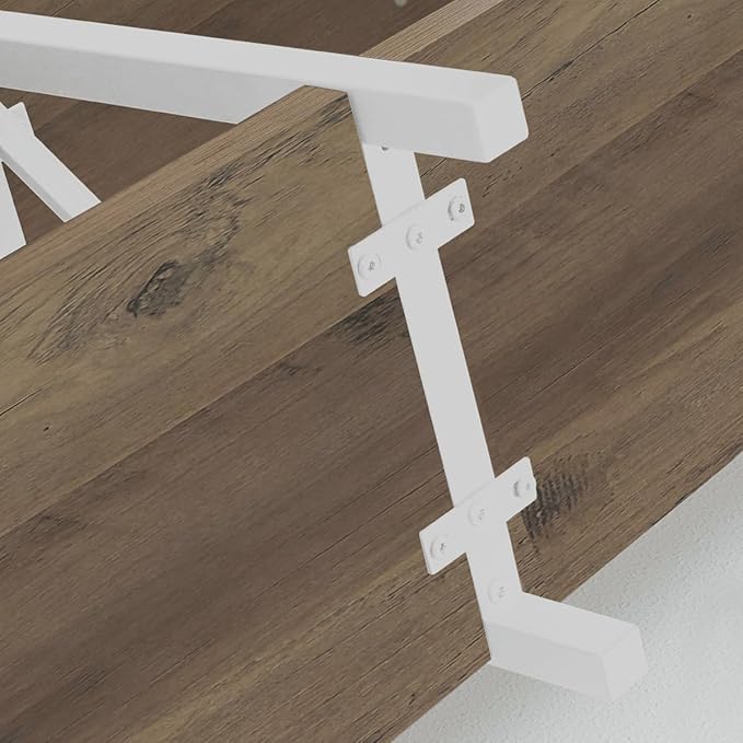 LVB Farmhouse Entryway Table, Industrial Wood Sofa Table