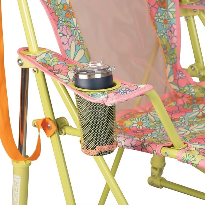 GCI Outdoor Comfort Pro Rocker Camping Chair | Portable Folding Rocking Chair
