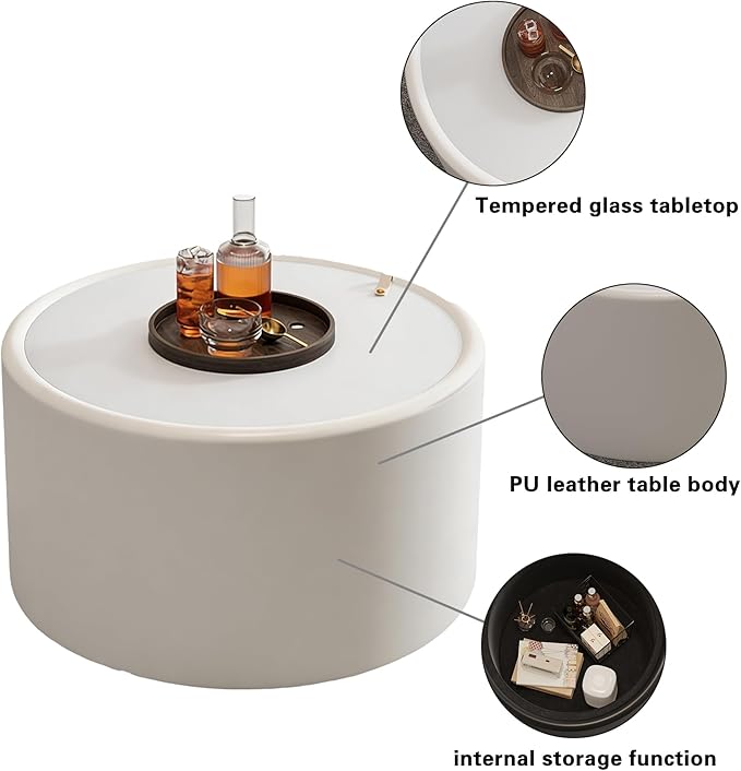 SSLine Modern Round Coffee Table