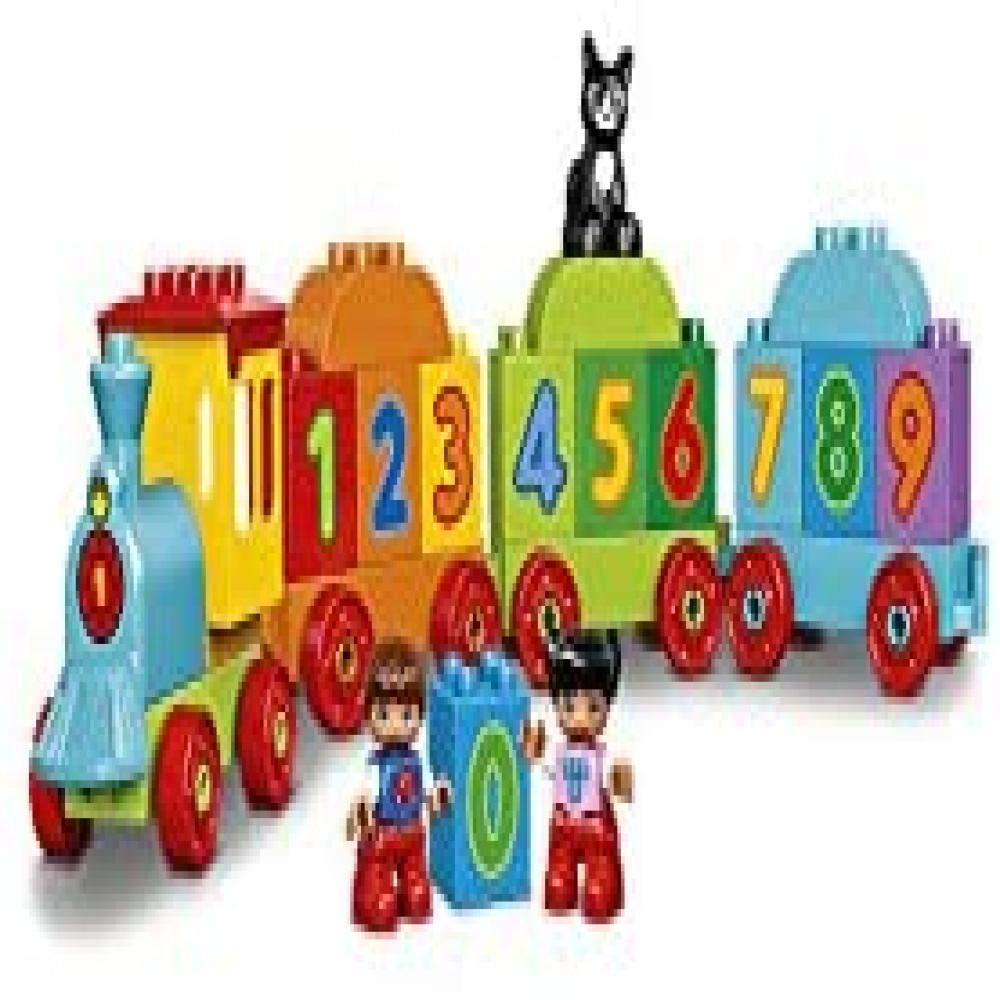 LEGO DUPLO My First Number Train 10847 Learning and Counting Train Set Building Kit and Educational Toy for 2-5 Year Olds (23 Pieces)