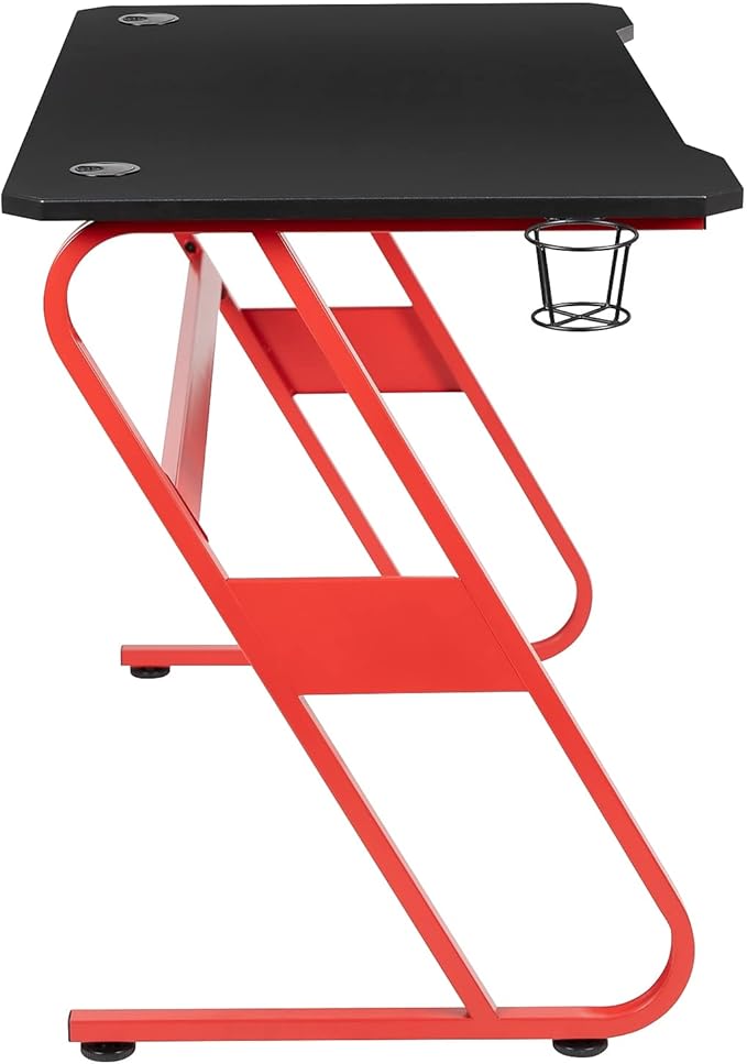Flash Furniture Fisher Red Gaming Ergonomic Desk