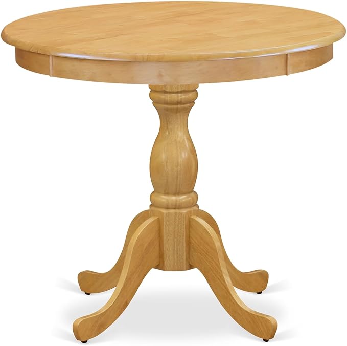 East West Furniture AMT-OAK-TP Antique Kitchen Dining Table