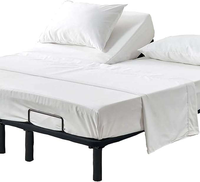 Kingnex Half Split Top King Sheets Set