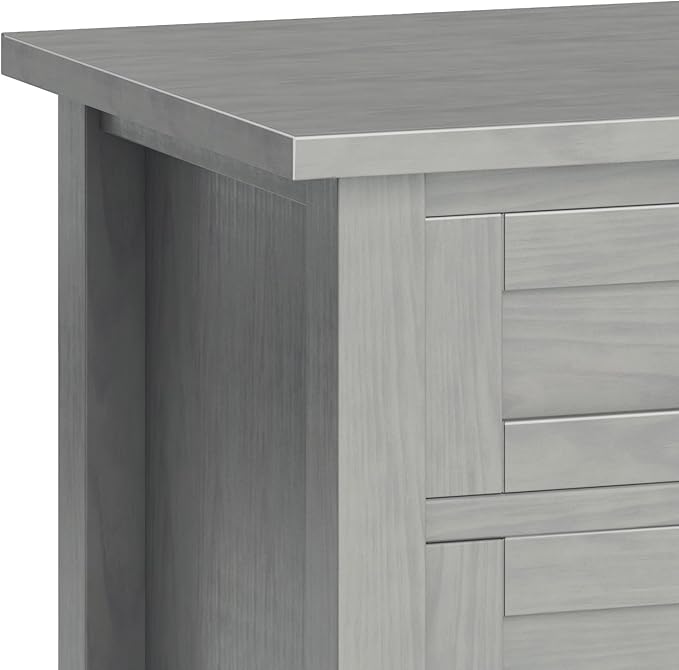 SIMPLIHOME Warm Shaker Bedside Table