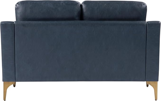 Serta Triton 55.5" Loveseat, Transitional Modern, Dreamcoil Comfort, Metal Legs