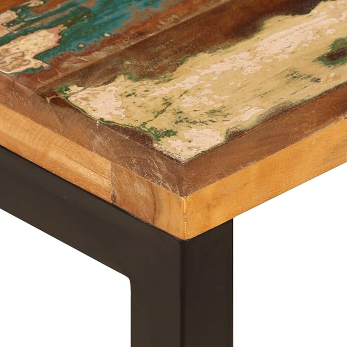 Solid Reclaimed Wood Coffee Table 39.4x19.7x13.8 Inches